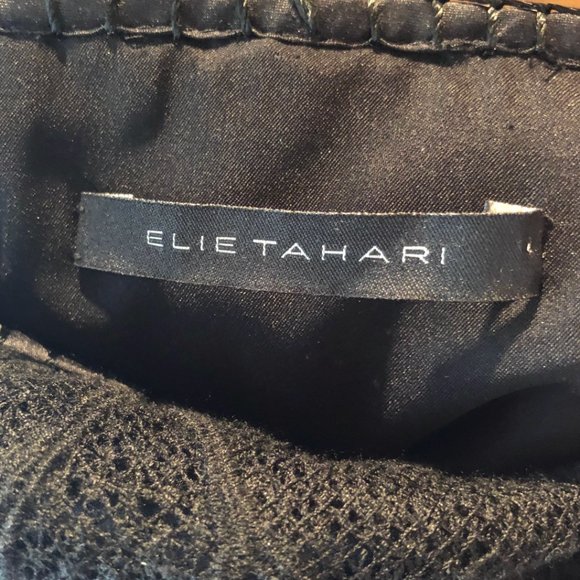 Elie Tahari black lace skirt - Picture 5 of 6